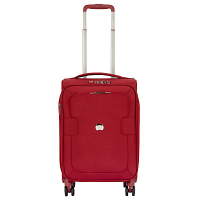 Delsey Vanves 55cm 4-Wheel Cabin Case Red